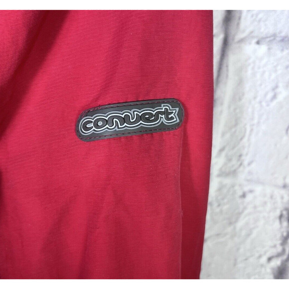 COLUMBIA CONVERT Womens L Ski Snow Winter Jacket Waist Suspenders Removable Hood - Picture 7 of 10